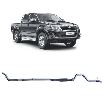 Redback Extreme Duty Exhaust Suitable For Toyota Hilux 3.0L D4D (02/2005 - 10/2015) - OZI4X4 PTY LTD