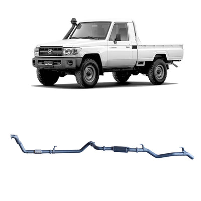 Redback Extreme Duty Exhaust Suitable For Toyota Landcruiser 79 Series 4.2L 1HZ (10/1999 - 01/2007) - OZI4X4 PTY LTD