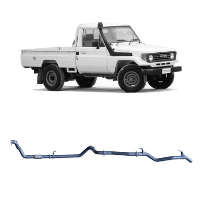 Redback Extreme Duty Exhaust Suitable For Toyota Landcruiser 78 Series (01/1990 - 01/2007), Toyota Landcruiser 75 Series (03/1990 - 11/1999) - OZI4X4 PTY LTD