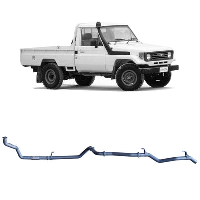 Redback Extreme Duty Exhaust Suitable For Toyota Landcruiser 78 Series (01/1990 - 01/2007), Toyota Landcruiser 75 Series (03/1990 - 11/1999) - OZI4X4 PTY LTD