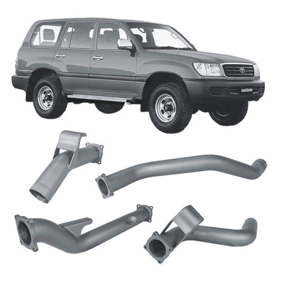 Redback Extreme Duty Exhaust Suitable For Toyota Landcruiser 105 Series Wagon (03/1998 - 10/2007) - OZI4X4 PTY LTD