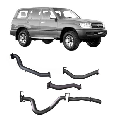 Redback Extreme Duty Exhaust Suitable For Toyota Landcruiser 105 Series Wagon (03/1998 - 10/2007)