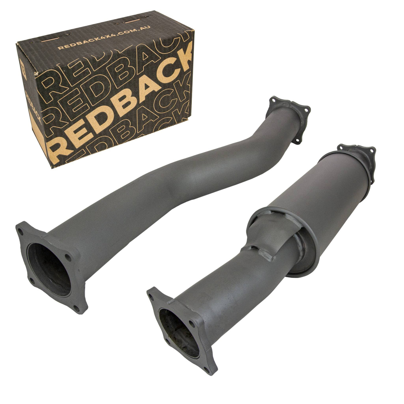 Redback Extreme Duty Exhaust Suitable For Toyota Landcruiser 76 Series Wagon with Auxiliary Fuel Tank (01/2007 - 10/2016) - OZI4X4 PTY LTD