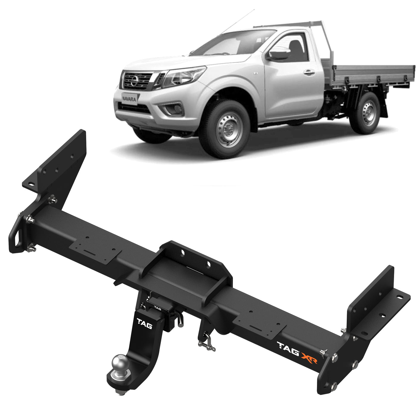 TAG 4x4 Recovery Towbar for Nissan Navara (03/2015 - on) - OZI4X4 PTY LTD