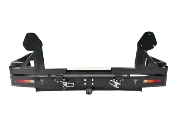 Rear Wheel Carrier & Dual Jerry Can Holder Suitable For Toyota Hilux 2005 - 2015 (Price Reduced) - OZI4X4 PTY LTD