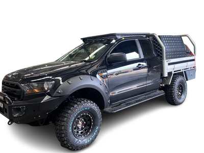 Adjustable Side steps+Brush bars Suits All Space Cab Utes (Universal) - OZI4X4 PTY LTD