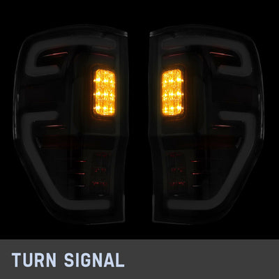 Dynamic LED Rear Tail Lights Suits Ford Ranger PX1,2,3 2011+ (Pre-Order) - OZI4X4 PTY LTD