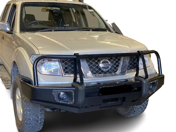 Safari Bullbar Suits Nissan Navara / Pathfinder Spain Diesel & Petrol 2005-2010 - OZI4X4 PTY LTD