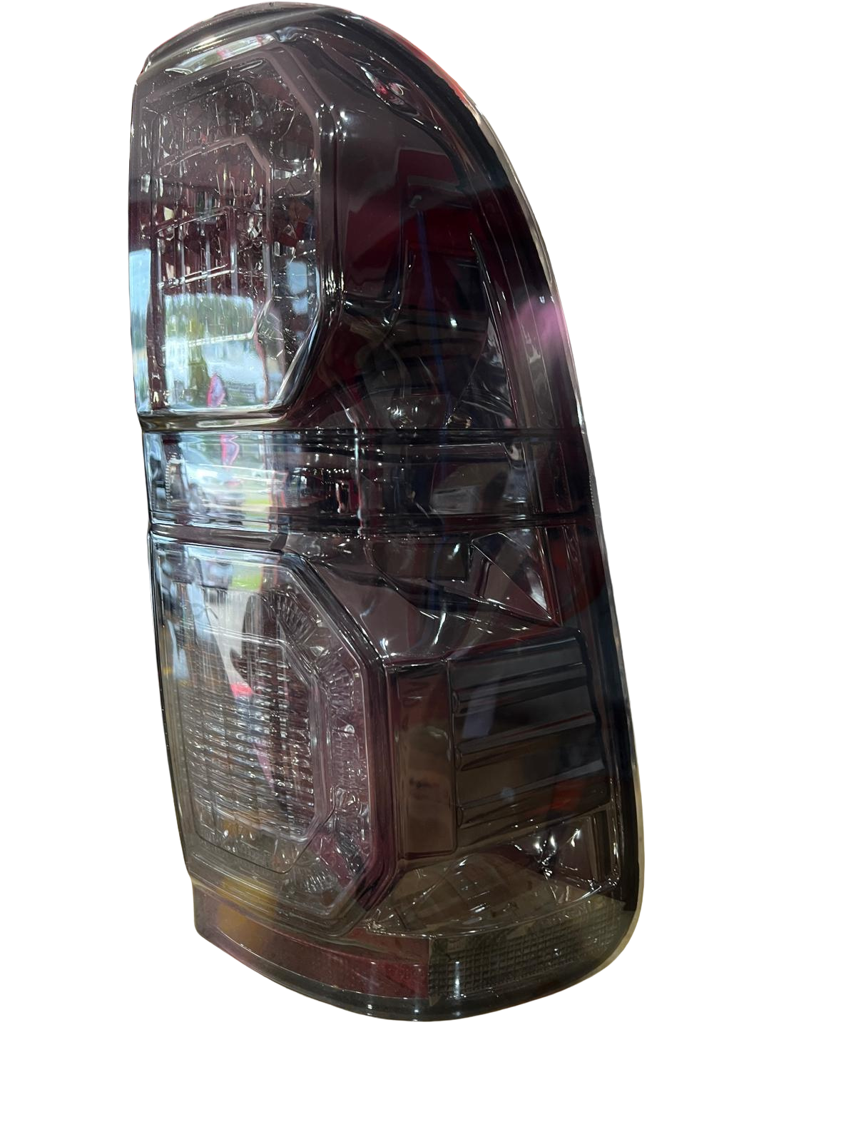 Half Smoked LED Tail Lights Pair Suitable for Toyota Hilux SR & SR5 2005-2014