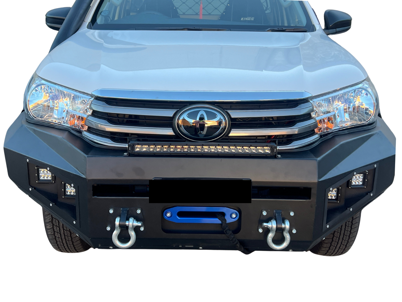 Predator Gen II Bullbar Suitable for Toyota Hilux 2015-2018 - OZI4X4 PTY LTD