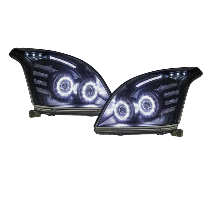 LED Projector Head Lights Suitable For Toyota Land Cruiser Prado 120 Series