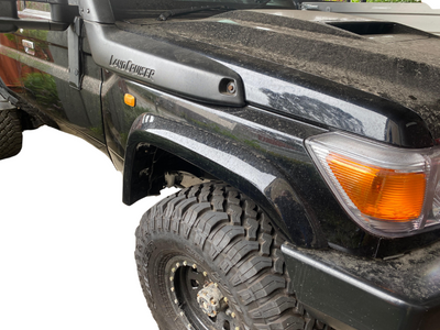 OEM Front Fender Flares Suitable For Toyota Land Cruiser 79 Series - OZI4X4 PTY LTD