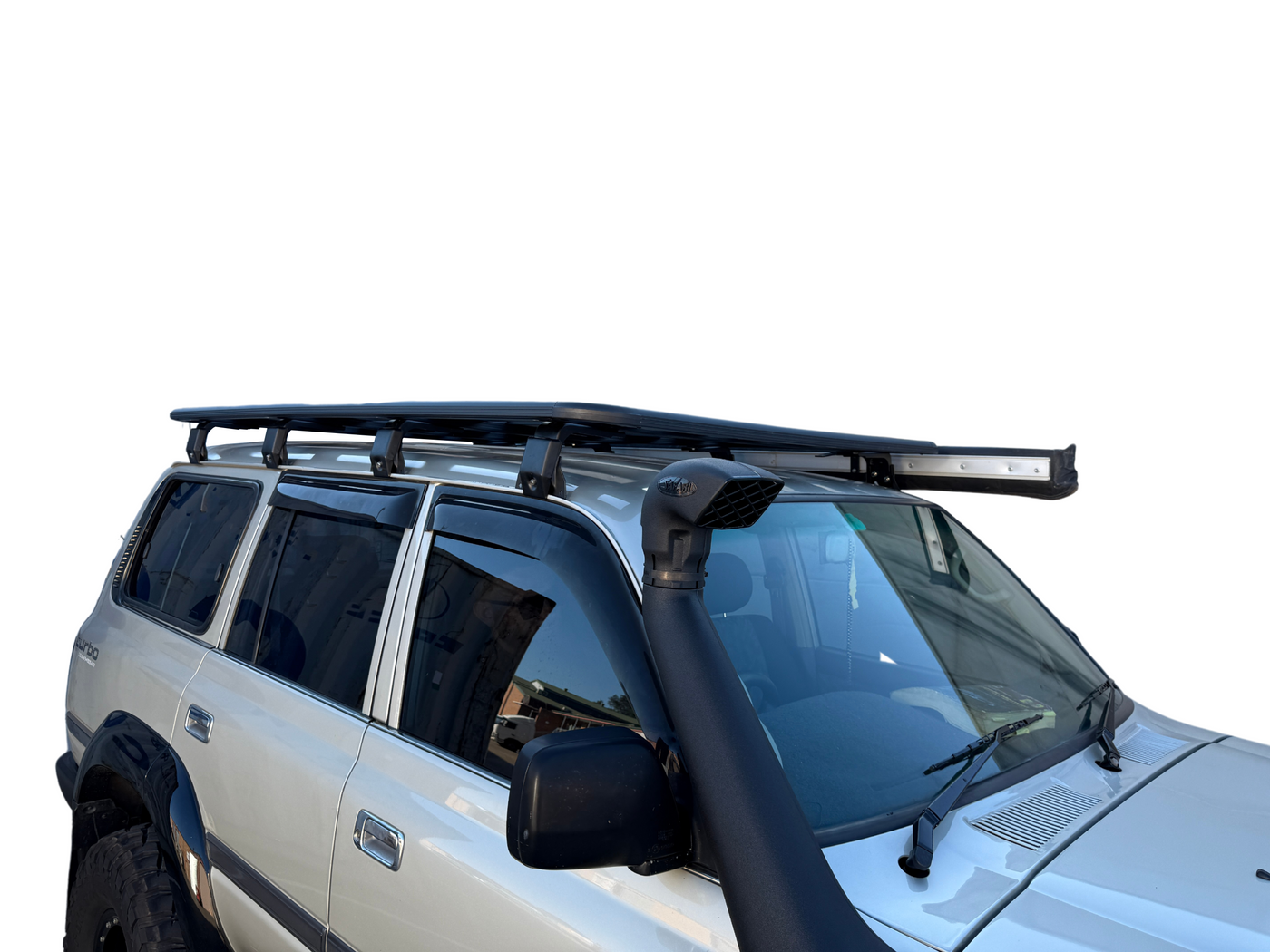 Aluminium 220 Length Flat Roof Platform Suitable For Toyota Land Cruiser 80, 76, Nissan Patrol Gu, Series 1,2,3