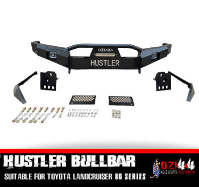Hustler Bullbar GEN 2 Suitable For Toyota Land Cruiser 80 Series (Pre-Order) - OZI4X4 PTY LTD