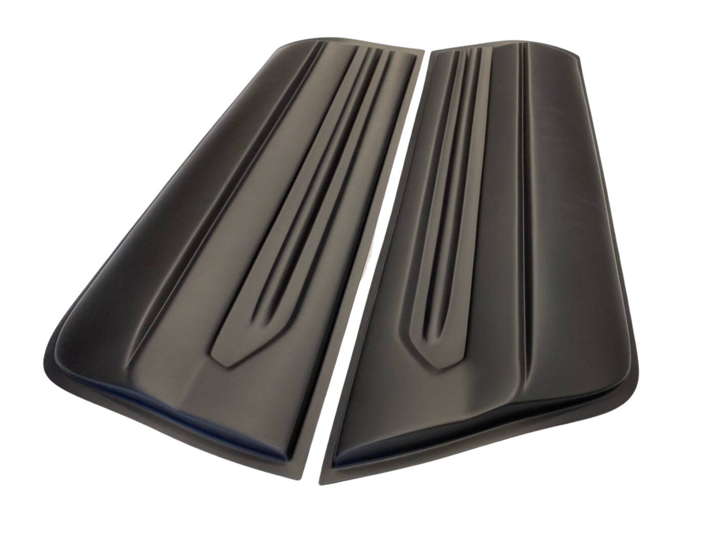 Matt Black Door Cladding Suitable for Toyota Hilux SR & SR5 2015-2020+ (4 Pieces) - OZI4X4 PTY LTD