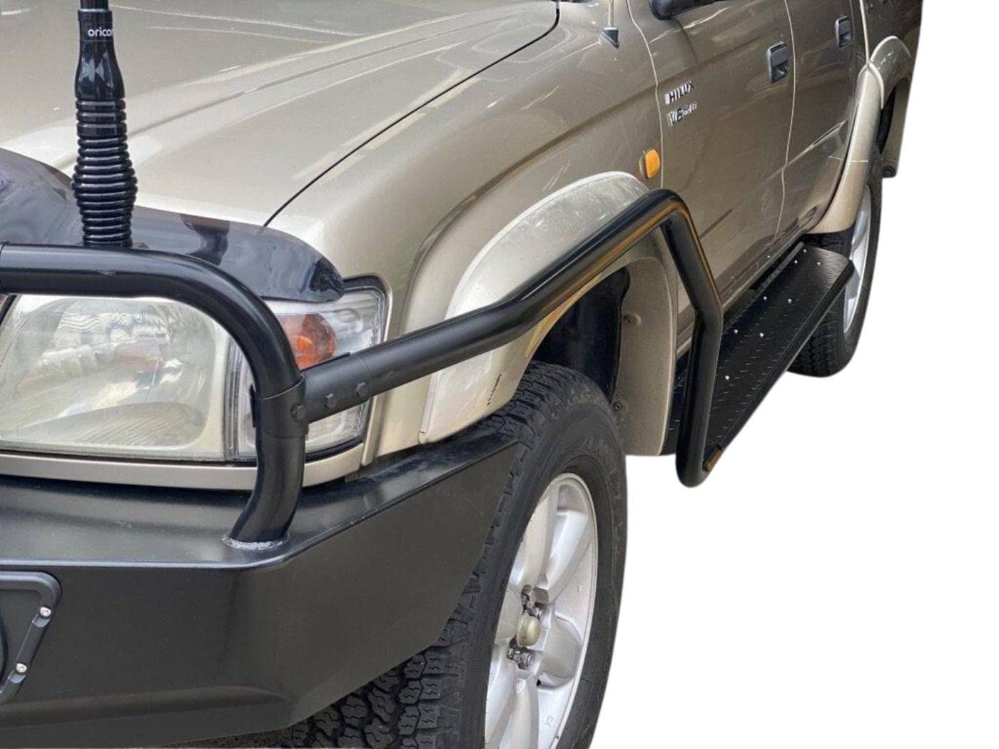 Side Step + Brush bars Suitable for Toyota Hilux 1995-2004 (Adjustable) - OZI4X4 PTY LTD