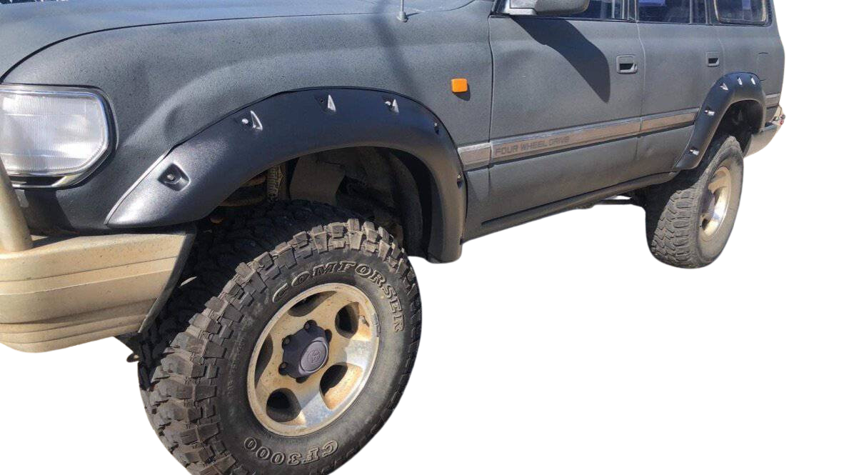 Jungle Fender Flares Suitable For Toyota Land Cruiser 80 Series (Online Only) - OZI4X4 PTY LTD