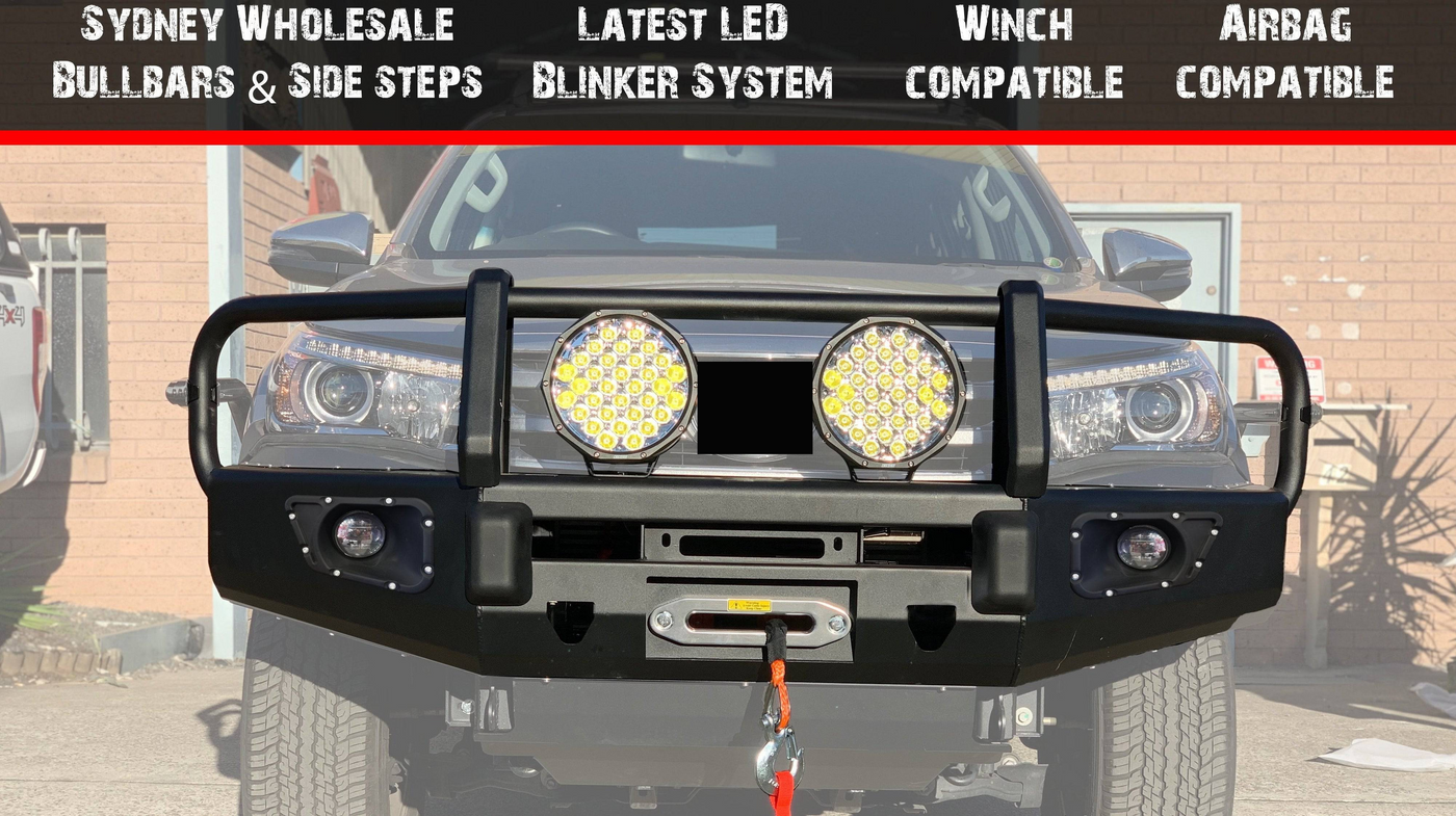 Safari Bullbar Suitable for Toyota Hilux 2015-2019 - OZI4X4 PTY LTD