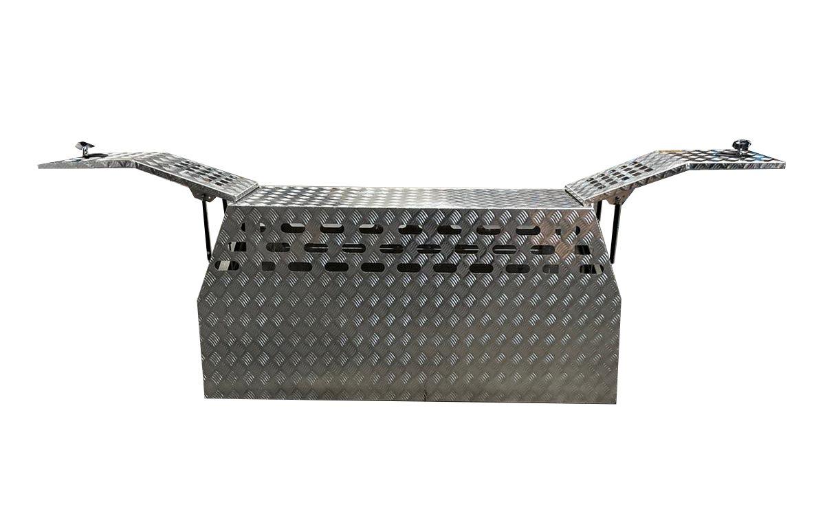 Premium 600 Length Raw C/P Dog Box Canopy (Jack Off Compatible) - OZI4X4 PTY LTD
