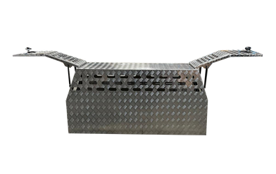 Premium 600 Length Raw C/P Dog Box Canopy (Jack Off Compatible) - OZI4X4 PTY LTD