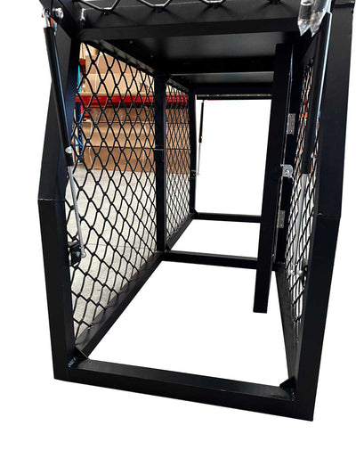 Premium 600 Length Black Mesh Style Dog Box Canopy (Pre-Order) - OZI4X4 PTY LTD