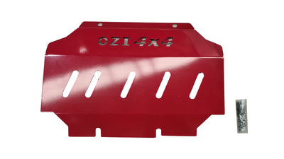 OZI4X4 Red Bash Plate Red Suits Ford Ranger PX1,2,3 / Mazda BT50 / Everest Year 2011+ (RED) - OZI4X4 PTY LTD