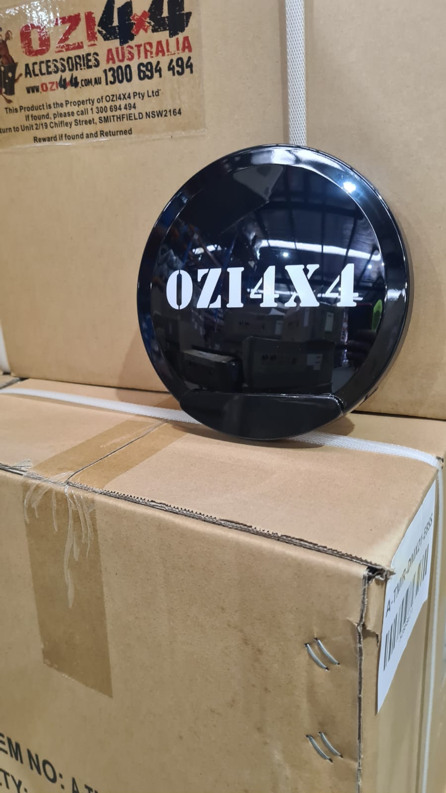 Black cover for 9'' OSRAM LED Laser Spot Light - OZI4X4 PTY LTD