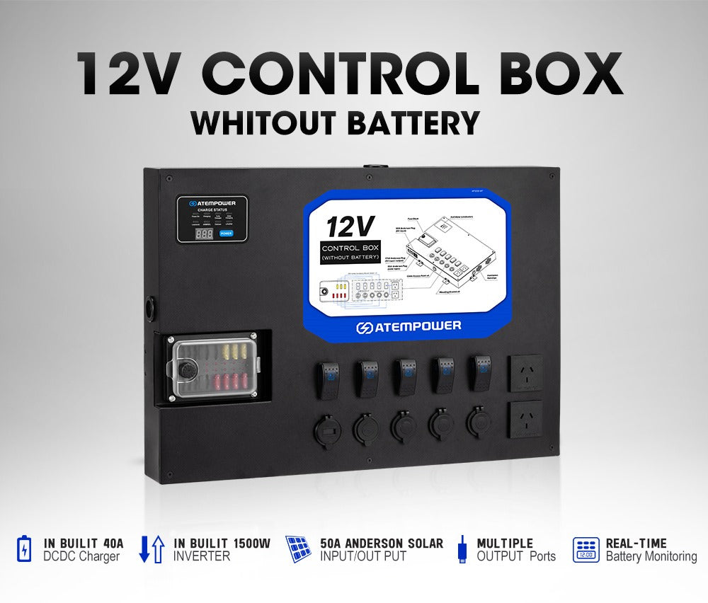 All in one 12v control box - OZI4X4 PTY LTD