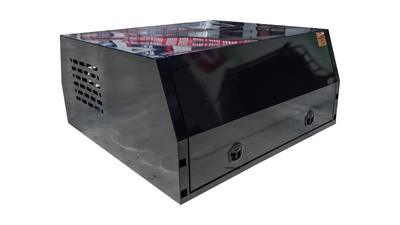 Premium 1800 Dog Box Black Canopy (Jack Off Compatible) - OZI4X4 PTY LTD