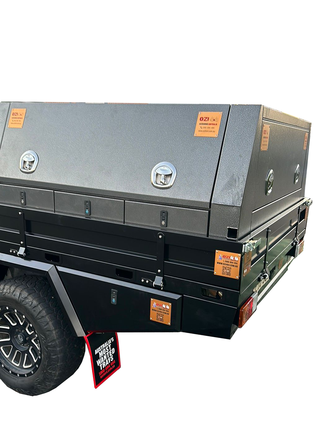 Hummer Tone Delta Builder Pack Premium 1900 Tray + Hummer Tone Builders 17 Compartment Canopy - OZI4X4 PTY LTD