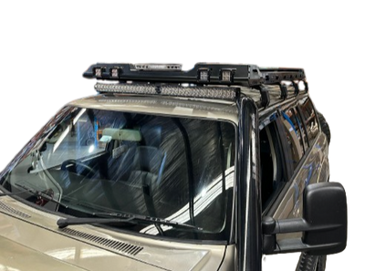 Falcon Roof Cage FC220-135 Suitable For Gutter Mount Vehicles (Free 4x6"Spot Lights) - OZI4X4 PTY LTD