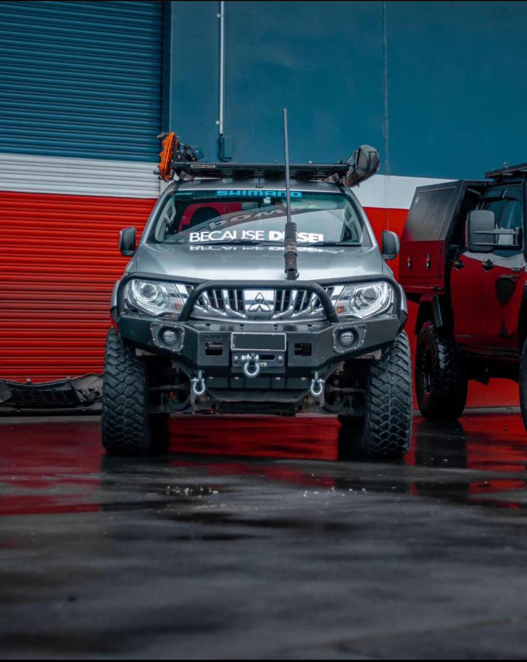 OZ Bar Bullbar Suits Mitsubishi Triton MQ 2015-2019 - OZI4X4 PTY LTD