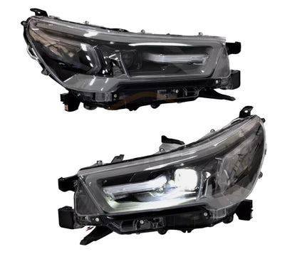 Headlights PAIR LED Suitable For Toyota Hilux N80 SR5 Rogue 2021+