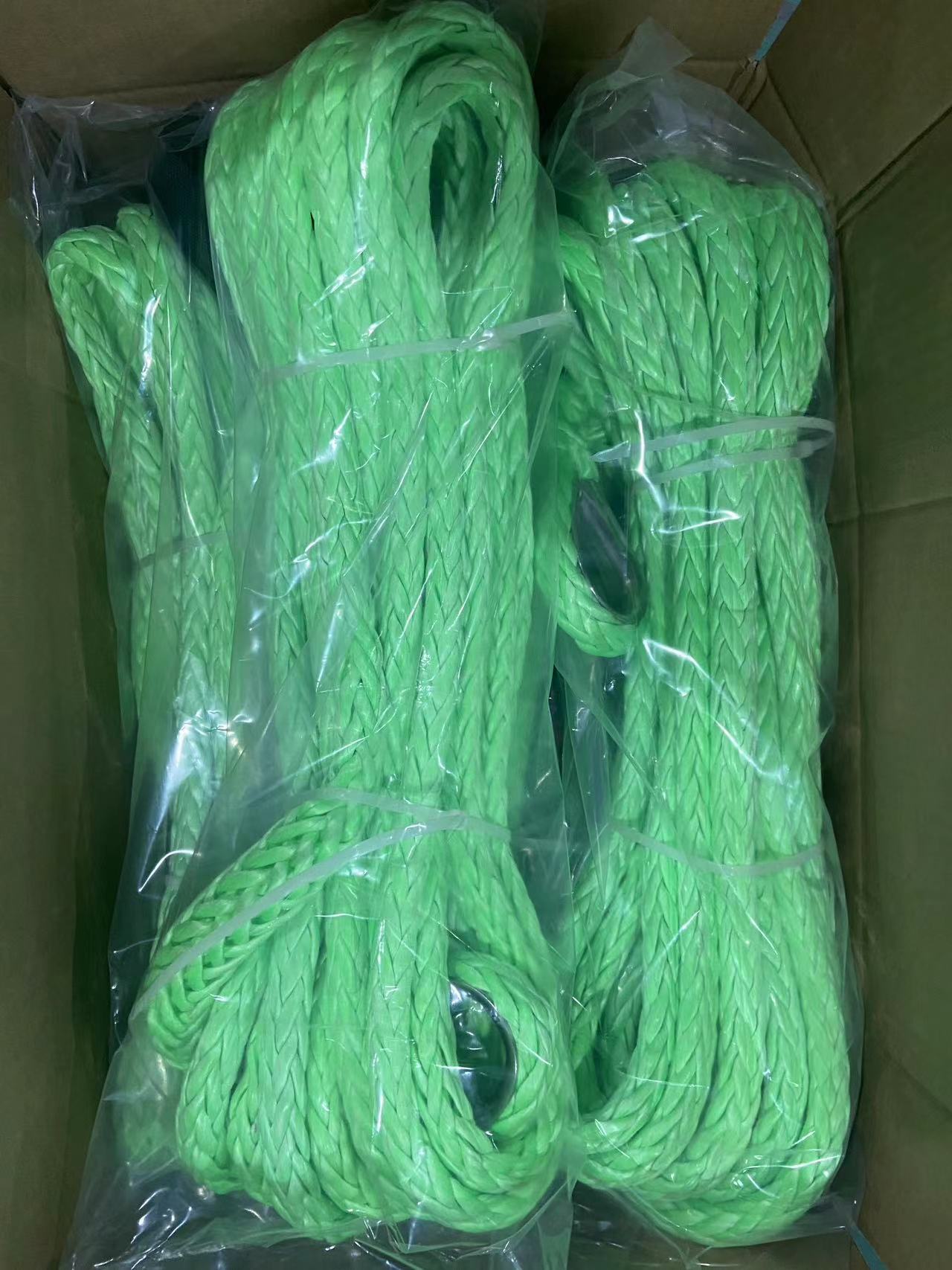 Winch Rope 12mmx14m Green (Online only) - OZI4X4 PTY LTD
