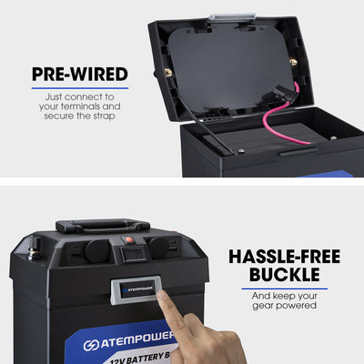 ATEM POWER Battery Box - OZI4X4 PTY LTD