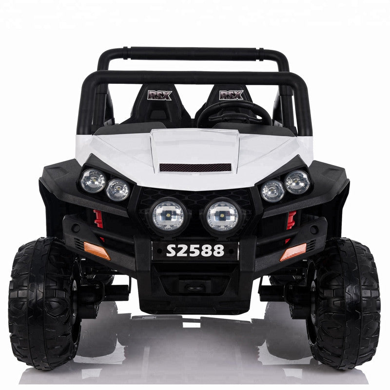 12V White 4WD Ride-On Car (Pre Order) - OZI4X4 PTY LTD