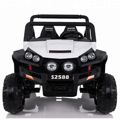 24V White 4WD Ride-On Car (Pre-Order) - OZI4X4 PTY LTD