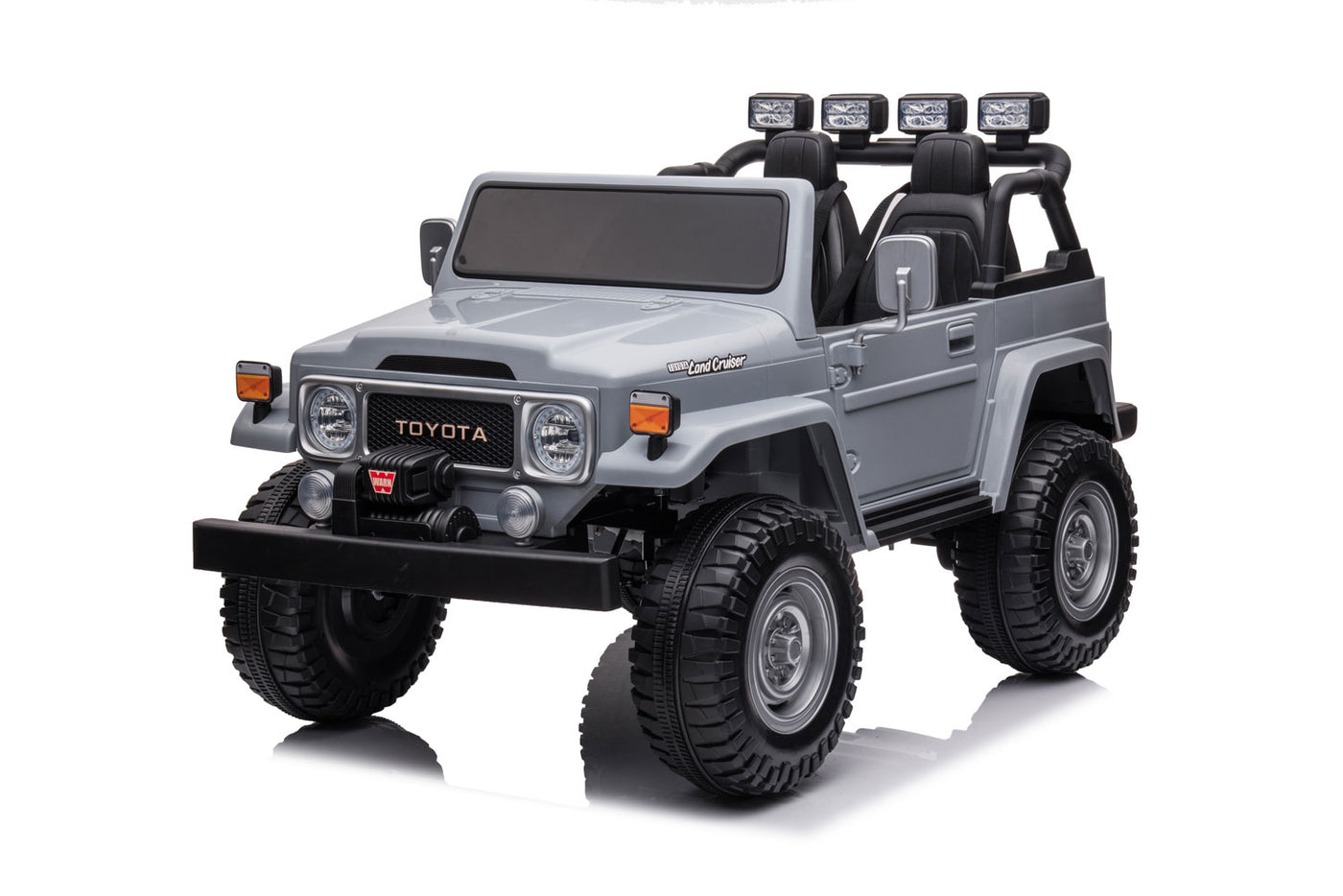 24V Grey FJ-40 Ride on Car (Pre Order) - OZI4X4 PTY LTD