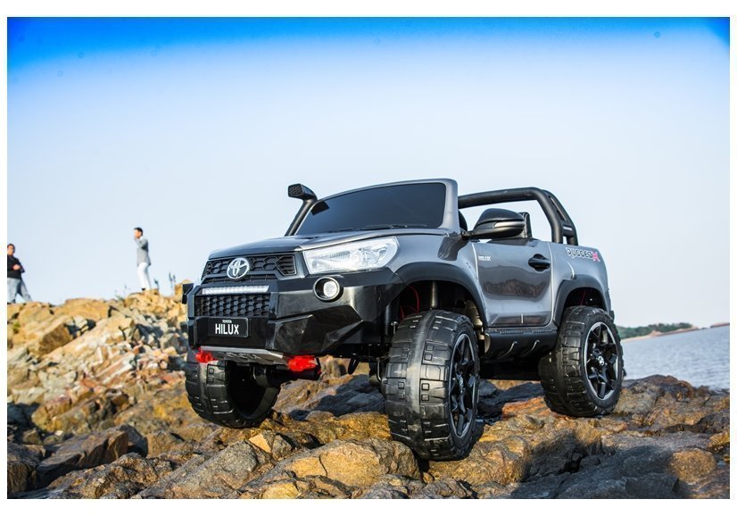 24V Black Hilux Ride on Car (Pre Order) - OZI4X4 PTY LTD