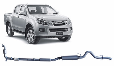 Redback Extreme Duty Exhaust for Isuzu D-MAX (06/2012 - 10/2016) - OZI4X4 PTY LTD