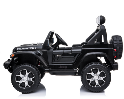 12V Black Jeep Wrangler Ride-On Car (Pre Order) - OZI4X4 PTY LTD