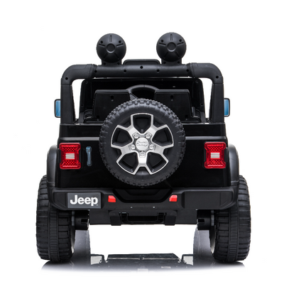 12V Black Jeep Wrangler Ride-On Car (Pre Order) - OZI4X4 PTY LTD