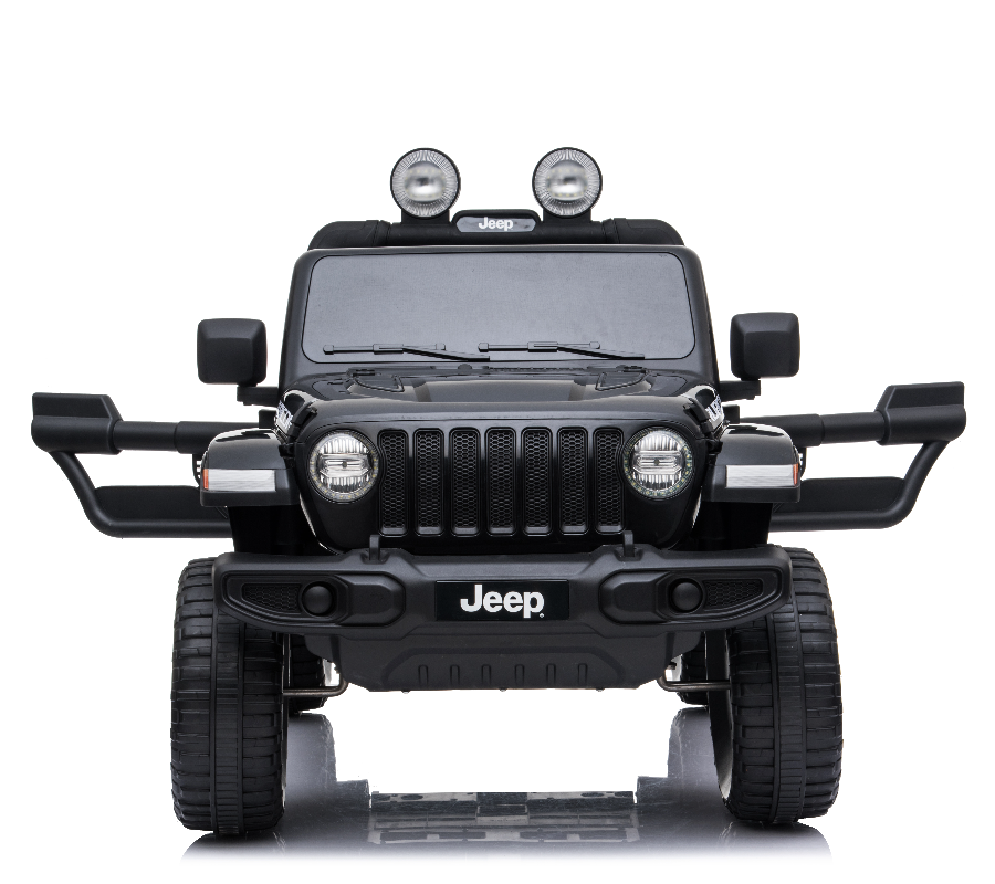 12V Black Jeep Wrangler Ride-On Car (Pre Order) - OZI4X4 PTY LTD