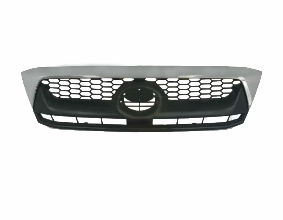 Half Chrome Grill Suitable for Toyota Hilux 2005-2011 - OZI4X4 PTY LTD
