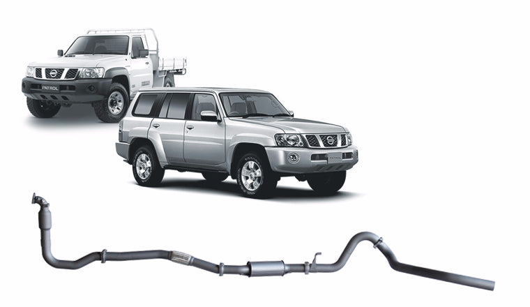 Redback Extreme Duty Exhaust for Nissan Patrol GU 3.0L (05/2000 - 10/2016) - OZI4X4 PTY LTD