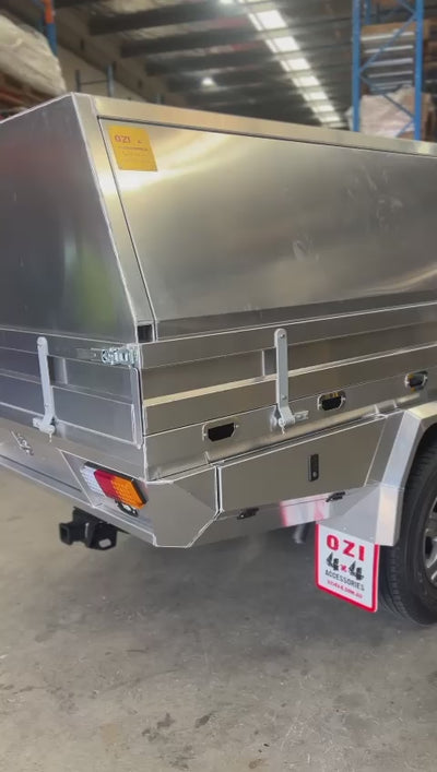 Premium Raw 1900 Aluminium Tray + Free Water Tank (Clearance Sale)