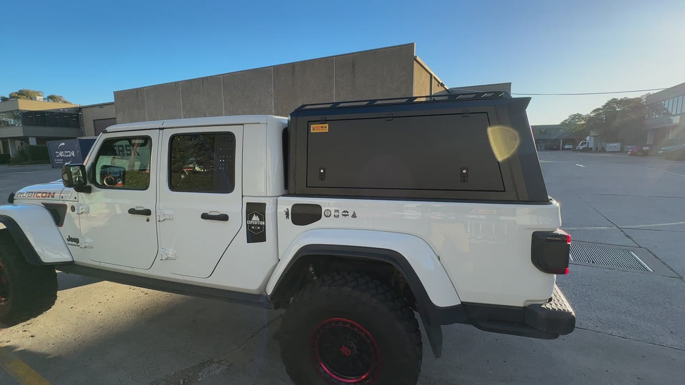 Amazon Aluminium Tub Canopy (Gen 3) Suits Jeep Gladiator 2020+ (Clearance Sale)