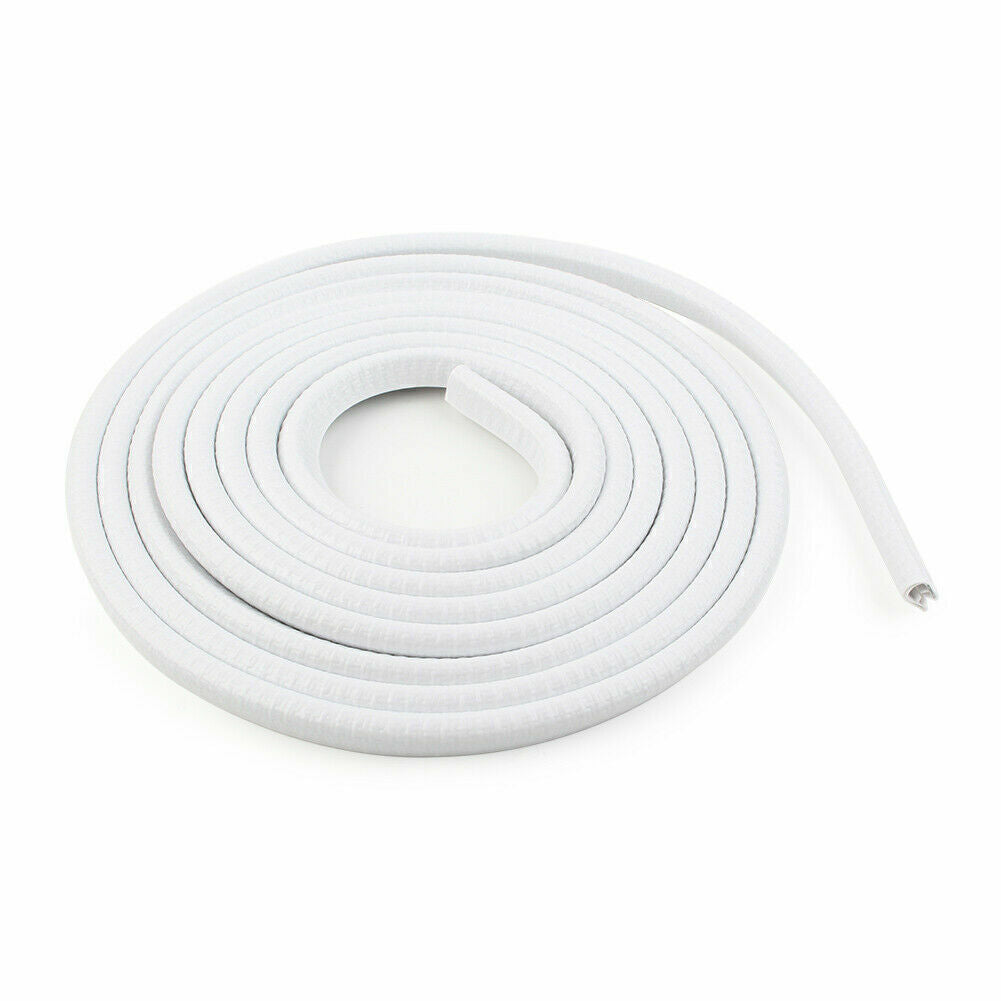 10M White Car Pinchweld Pinch Weld Rubber Seal Edge Trim U Shape Door Mould Clip (Online Only) - OZI4X4 PTY LTD