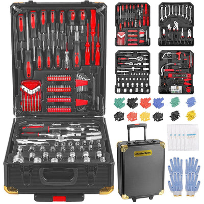 MasterSpec 1180pcs Tool Box Trolley Set  (Online Only) - OZI4X4 PTY LTD