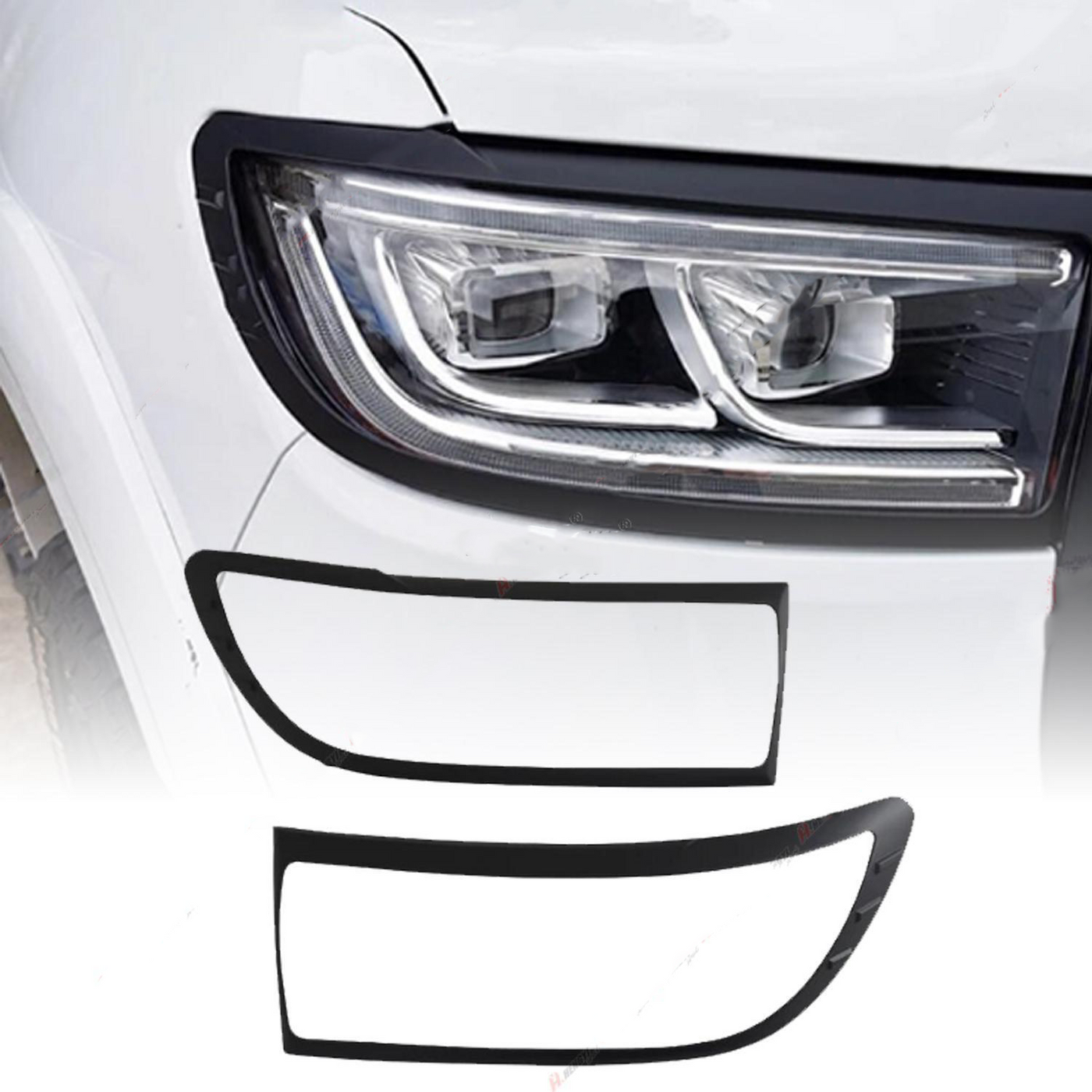 Head Light Trim Cover Suitable For GWM Cannon 2020+ - OZI4X4 PTY LTD